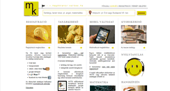 Desktop Screenshot of magantanar-kereso.hu